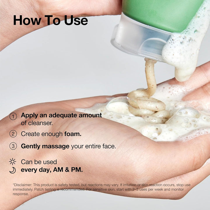 Heartleaf Quercetinol Pore Deep Cleansing Foam, Facial Cleanser, for Double Cleansing, BHA, Hyaluronic Acid, Glycerin, Face Wash, Blackhead Remover, Korean Skincare (150Ml/5.07 Fl.Oz.)