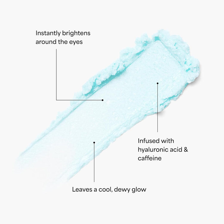 Skin Care Eye Balm Glow & Get It - Dark Circle Treatment, Instantly Hydrate and Brighten Undereye Area, Portable and Perfect to Use On-The-Go, 0.35 Oz.