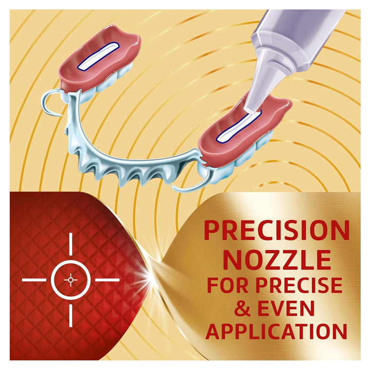 Power Max Power Hold plus Seal Denture Adhesive Cream, Denture Cream for Secure Hold and Food Seal, Flavor Free - 2.2 Oz