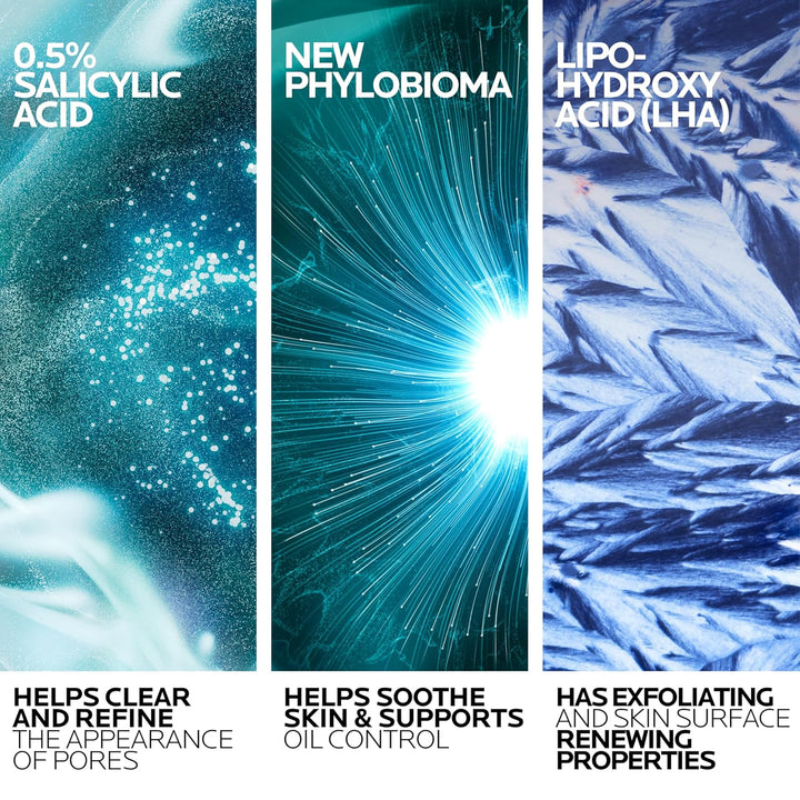 La Roche-Posay Effaclar Salicylic Acid Acne Treatment for Face, Mattifying Acne Gel Cream Spot Treatment for Blackheads, Whiteheads & Pores, Prevents New Pimples, Non-Greasy, Sensitive Skin Safe