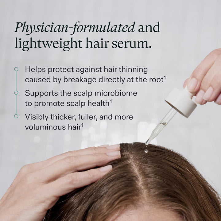 Women'S Hair Serum, Supports Visibly Thicker and Stronger Hair, Vegan, Lightweight and Fast-Absorbing