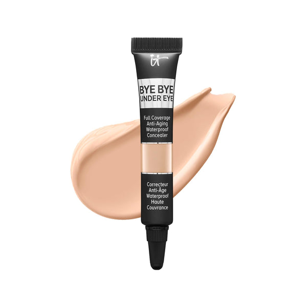 Bye Bye under Eye Travel Concealer - Water-Resistant, 24H Full Coverage Brightening Concealer for Dark Circles, Fine Lines, Redness & Discoloration, Color Correcting Cream - 0.11 Fl Oz