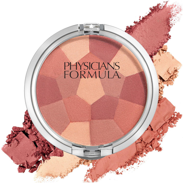 Powder Palette Multi-Colored Blush, Silky Smooth Formula, Hypoallergenic, Blends Easily without Irritation – Blushing Rose