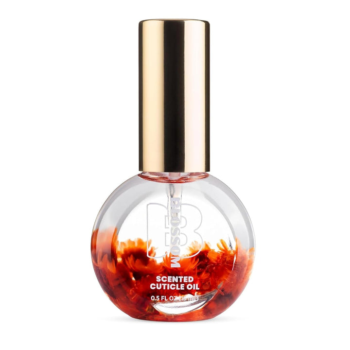 Cuticle Oil for Nails, Hydrating, Moisturizing, Scented Nail Oil Cuticle Care, Infused with Real Flowers, Made in USA, 0.5 Fl. Oz, Rose