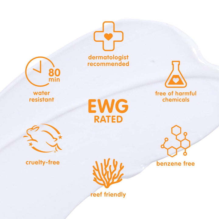 baby SPF 50+ Baby Sunscreen, 3 Oz. – Safe, Natural Mineral Sun Cream for Babies - Water Resistant, Broad Spectrum UVA/UVB Sun Protection – Vegan Sunscreen for Kids