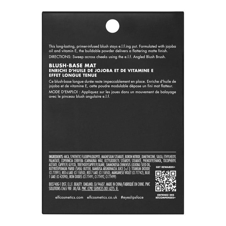 Primer-Infused Matte Blush, Long-Lasting, Lightweight & Buildable Powder Blush, Delivers a Matte Finish, Vegan & Cruelty-Free, Always Crushing