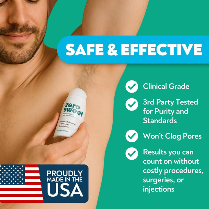 Antiperspirant Deodorant | Clinical Strength Hyperhidrosis Treatment - Reduces Armpit Sweat 1.2 Fl.Oz (1 Pack)