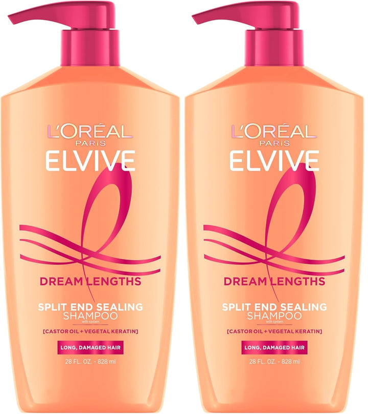 Elvive Dream Lengths Shampoo and Conditioner Kit, Paraben Free, 1 Kit