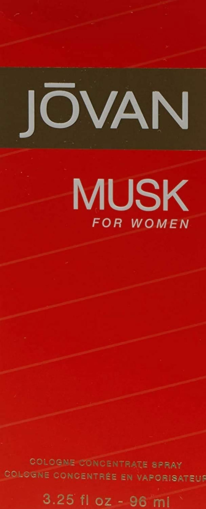 Musk for Women Eau De Cologne Spray 2 Fl Oz (Pack of 1), Notes of Jasmine, Amber, and Neroli, Women'S Fragrance, Long Lasting, Everyday Fragrance, Travel Size