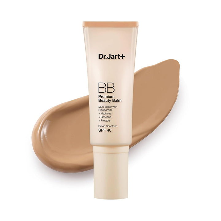 Premium BB Tinted Moisturizer with SPF 40 and Niacinamide | Korean Bb Cream | Korean Skin Care, 1.35 Fl Oz