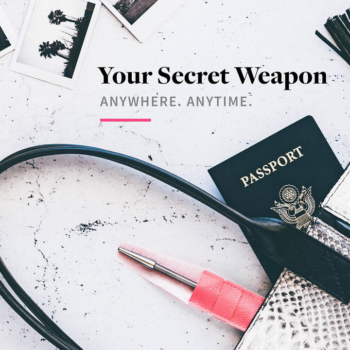 Facial Hair Remover - the Original Hair Removal Spring [Design Patent]. Removes Hair from Upper Lip, Chin, Cheeks and Neck. 100% Stainless Steel