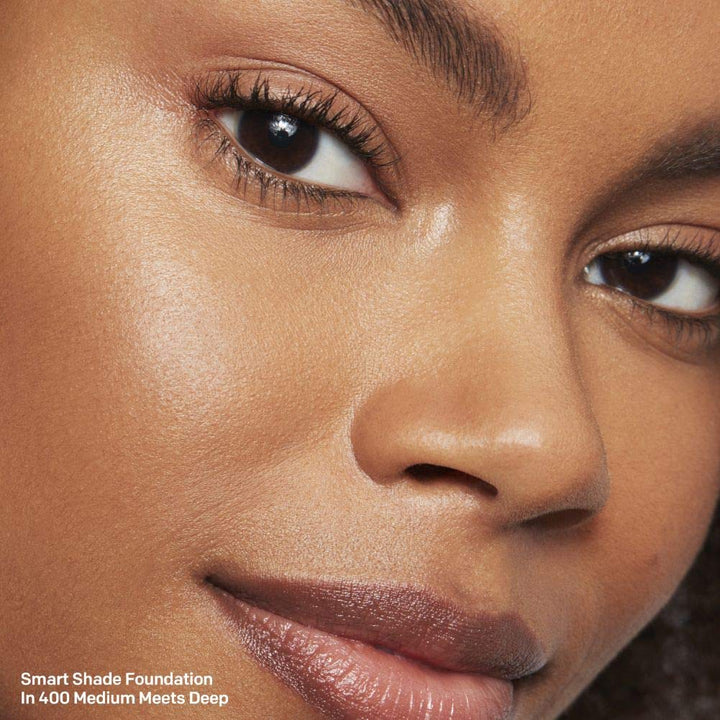 Skintone Matching Foundation, Smart Shade Face Makeup with SPF 15, Hypoallergenic, Oil-Free, Dermatologist-Tested, 200 Light Medium Mine, 1 Fl Oz