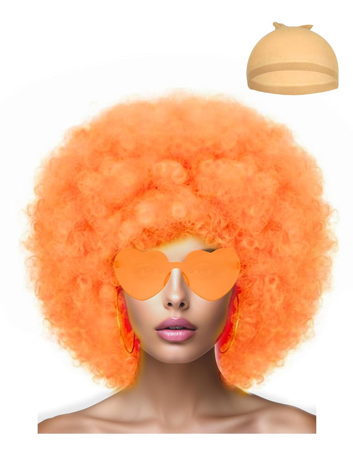 Short Bob Hair Wigs Straight with Flat Bangs Synthetic Colorful Cosplay Daily Party Neon Wig for Women + Free Wig Cap 14" Natural as Real