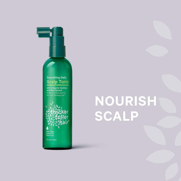 Nourishing Daily Scalp Tonic, Green, 4 Fl Oz (Tónico)