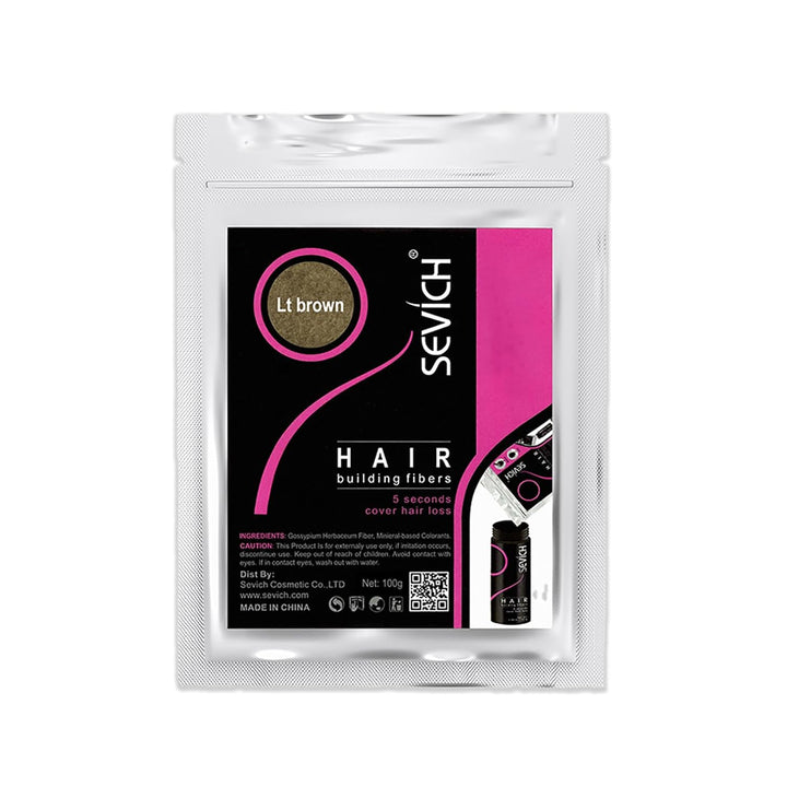 Hair Fiber Spray - Instant Hair Thickening Powder for Men & Women, Hair Building Fibers for Thinning Hair, Root Touch up Hair Color, Waterproof, Sweatproof, Natural Look,80Ml Black