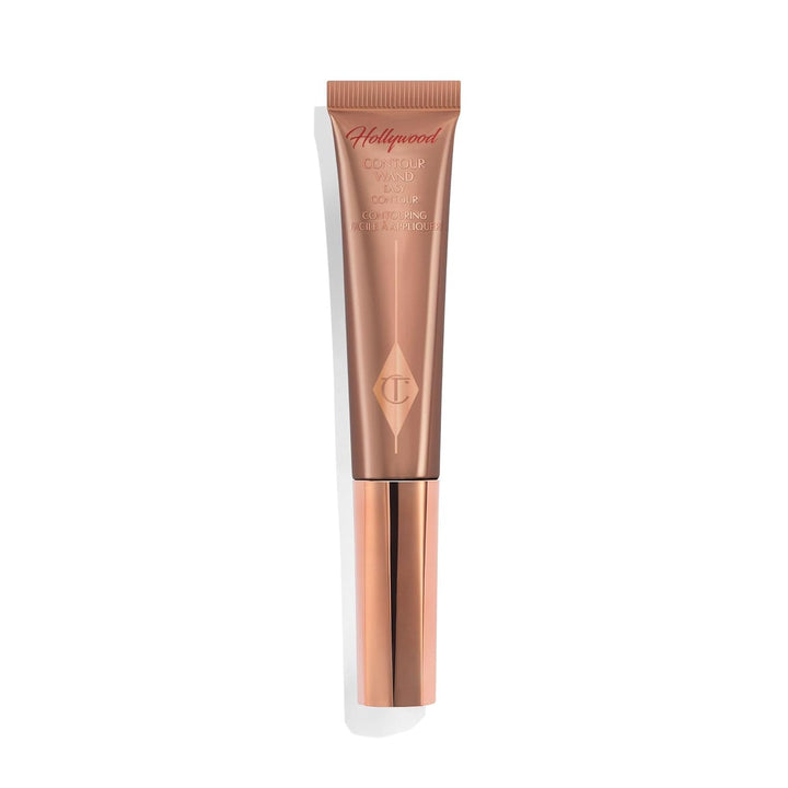 Charlotte Tilbury Hollywood Liquid Contour Wand - Easy-To-Use Contour Stick & Liquid Bronzer for Sculpting & Shaping - Leaves a Natural-Looking Sculpted Finish
