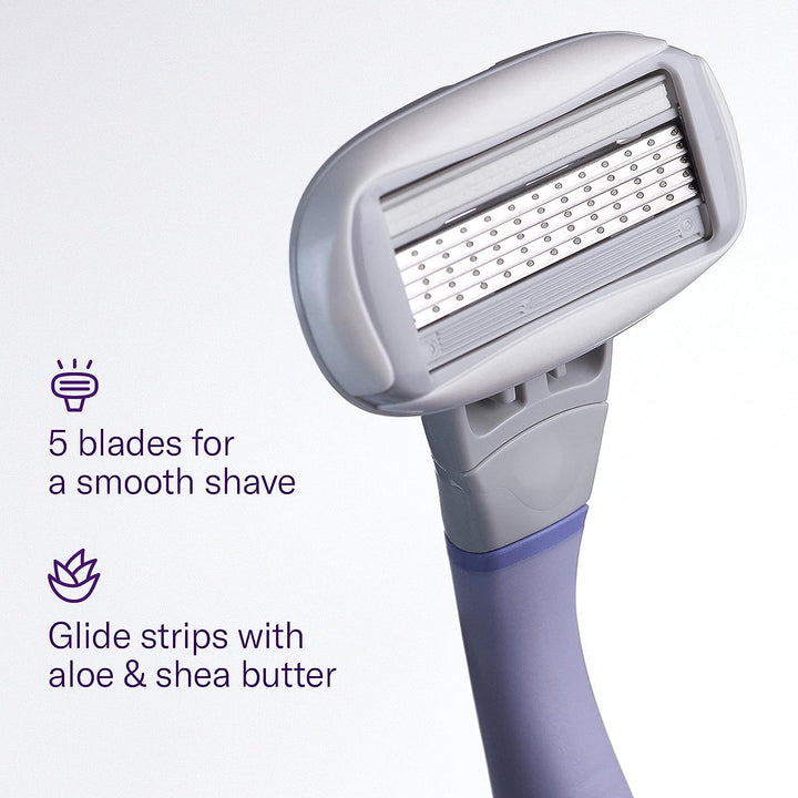 Women'S Original Razor Blade Refill Cartridges for Women - 6 Count - 5-Blade Shaving Razors for Women