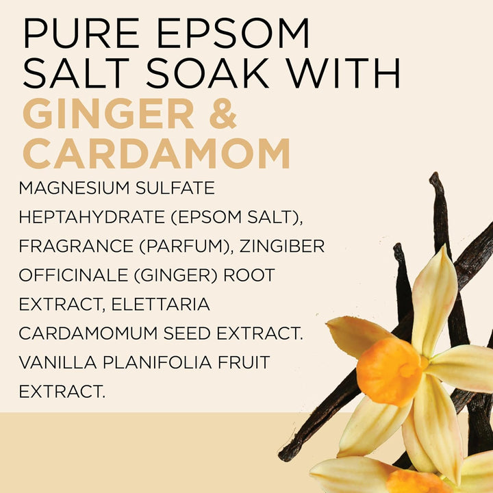 Epsom Salt Magnesium Soak, Limited Edition Cozy Vanilla Season, 3Lbs