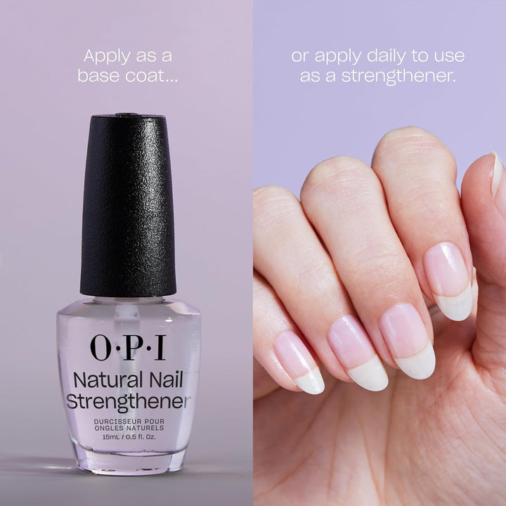 Nail Lacquer Base Coat | Clear Nail Polish Base Coat |Chip Resistant, Protects Nails, Prevents Discoloration