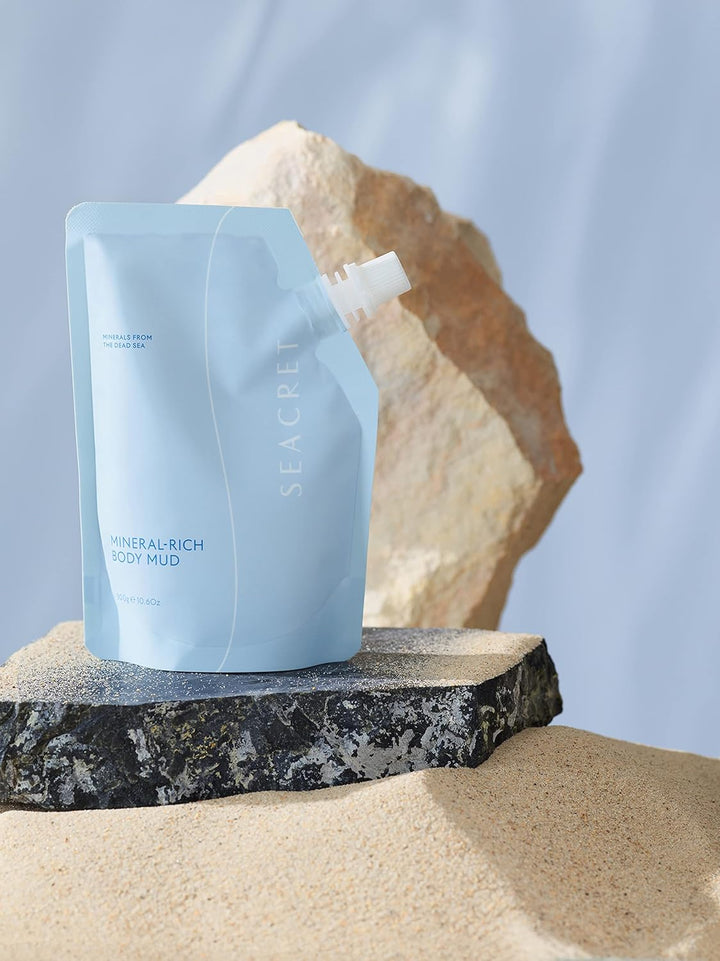 Dead Sea Mud - Mineral Rich Body Mud Treatment (Concentration of 99%) Removes Excess Oil and Dead Skin Cells (10.6 Oz.)