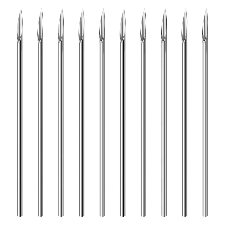 Body Piercing Needles, 40PCS Mixed Piercing Needles-12G.13G.14G.15G.16G.17G.18G.20G Individualized Package 5Pcs of Each Stainless Steel Sterile(Mixed)