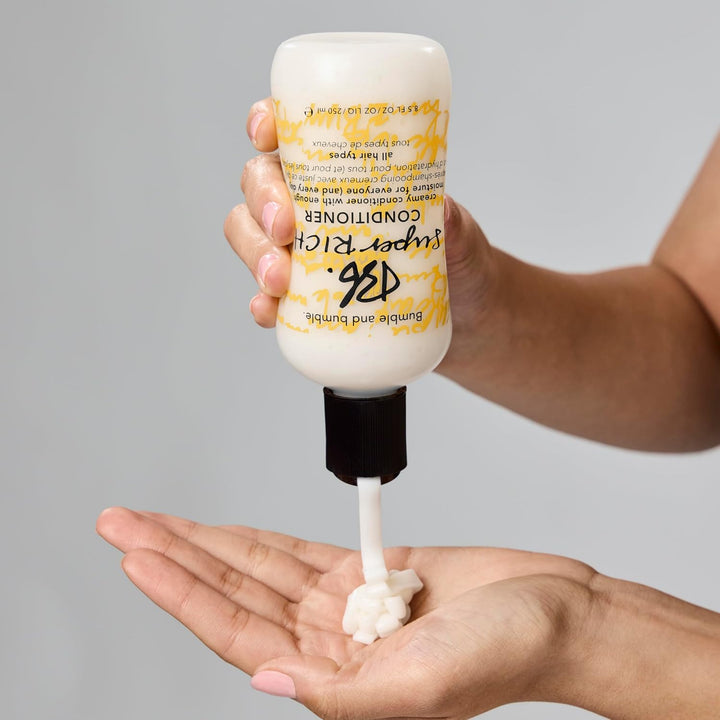 . Super Rich Hair Conditioner for Every Day | Hydrating + Adds Shine | Curly, Wavy, Straight | with Glycerin + Avocado Oil