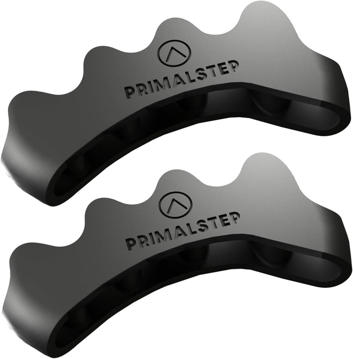 Primalstep Toe Separators - Doctor Recommended - Supports Foot Discomfort from Bunions & Plantar Fasciitis - Toe Spacers for Athletic Mobility, Toe Splay & Alignment - for Men & Women (S/M)