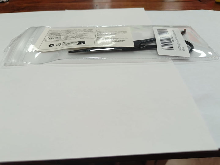 Professional Mustache and Beard Scissors: Small Sharp Stainless Steel Beard Shears for Men Personal Care Precision Trimming Mustache, Facial Hair, Eyebrow, 5.5 Inch (Black)