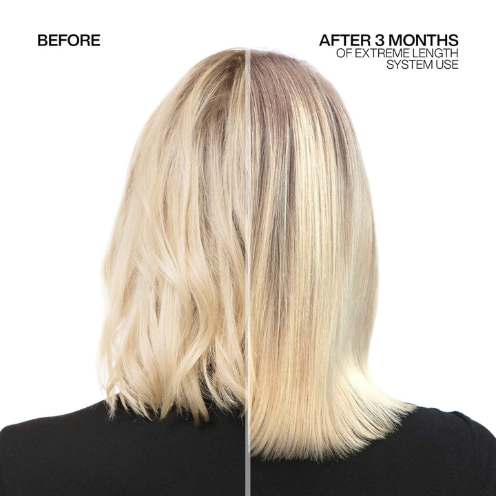 Redken Extreme Length Biotin Shampoo for Longer Hair – Promotes Healthy Hair Growth, Strengthens Damaged Hair, Prevents Hair Breakage, Infused with Biotin ​