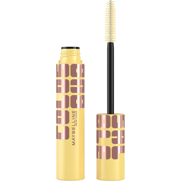 the Colossal Bubble Washable Mascara, Buildable Mascara Volume and Length Formula for Bold, Separated Lashes, Blackest Black, 1 Count