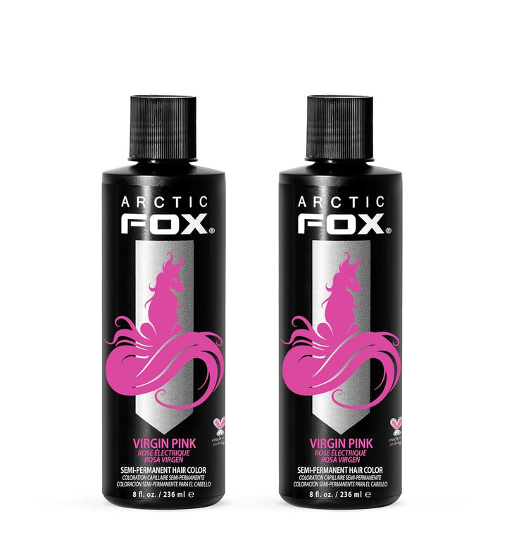 Vegan and Cruelty-Free Semi-Permanent Hair Color Dye (8 Fl Oz, PURPLE AF)