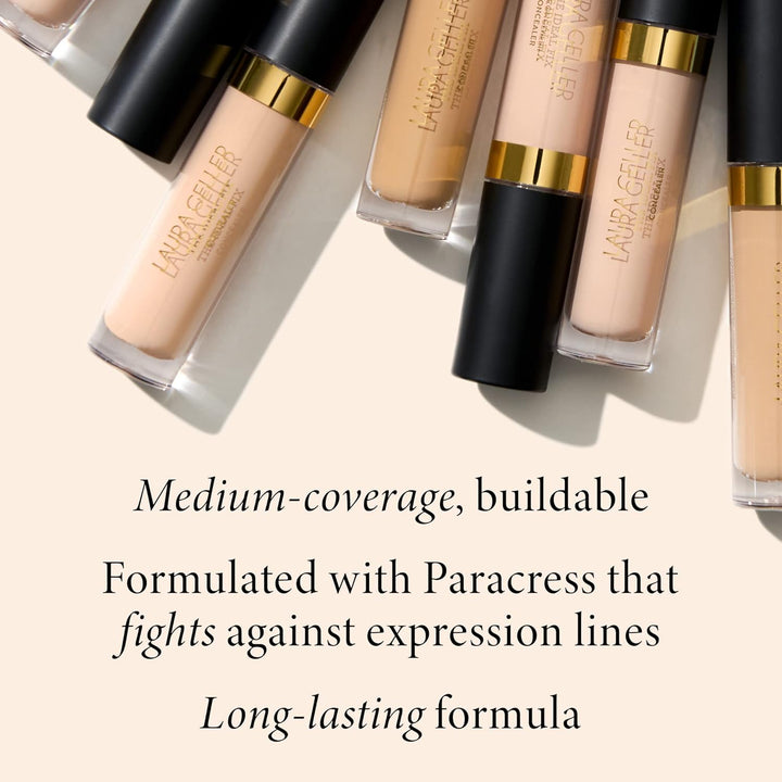 the Ideal Fix Concealer - Light - Buildable Medium to Full Coverage Liquid Concealer - Covers under Eye Dark Circles & Blemishes - Long-Lasting