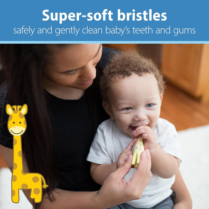 Infant-To-Toddler Toothbrush, Giraffe