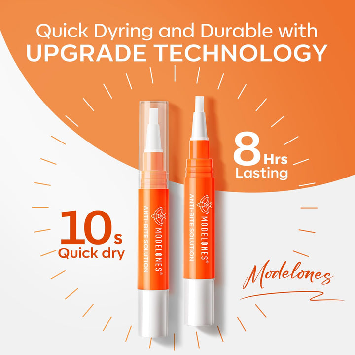 Stop Biting Pen Nail Biting Treatment for Kids Quick Dry Nail Biting Prevention for Kids Thumb Sucking Deterrent Bitter No Bite Nail Polish Nail Repair for Damaged Nails Care 0.24 Fl Oz