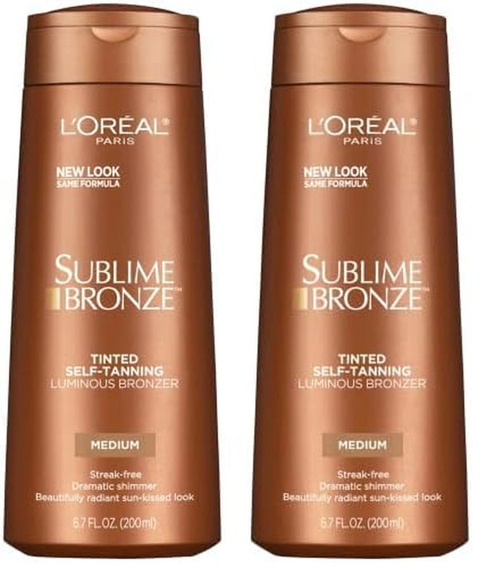 Sublime Bronze Tinted Self Tanning Lotion, Medium Natural Tan 5 Fl. Oz
