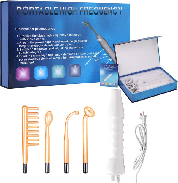 High F Rrequncy Portable Handheld Facial Skin Care Wand Machine