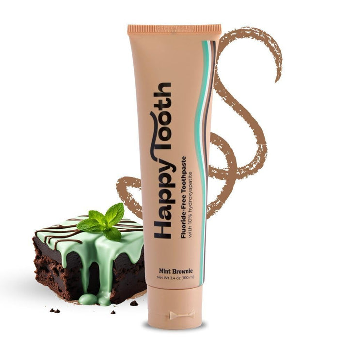 Hydroxyapatite Toothpaste, Fluoride Free, Natural Whitening for Kids, Toddlers and Adults, SLS Free, Enamel Safe, Dentist Formulated with Clean Ingredients, Vanilla Frosting Flavor, 3.4Oz