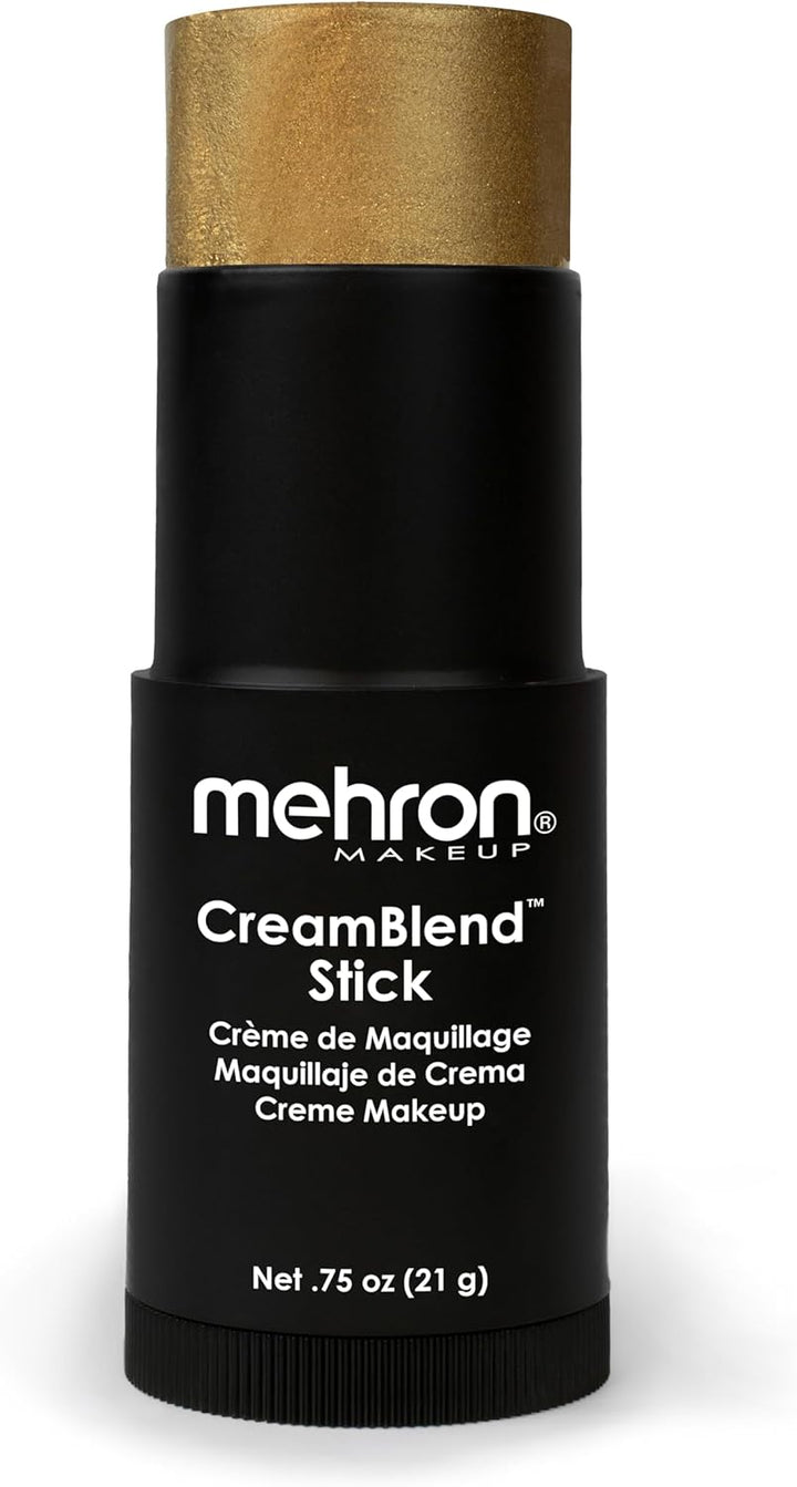 Makeup Creamblend Stick | Face Paint, Body Paint, & Foundation Cream Makeup | Perfect for Halloween .75 Oz (21 G) (White)