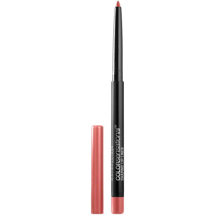 Color Sensational Shaping Lip Liner with Self-Sharpening Tip, Gone Griege, Nude, 1 Count