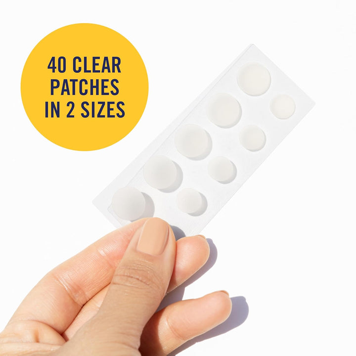 PM Overnight Spot Patches, Advanced Hydrocolloid Healing Technology, Fragrance Free, 40 Count Pack of 1