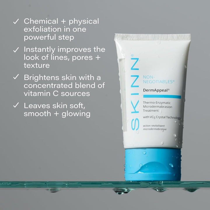 Dermappeal® Microdermabrasion Treatment for Smoother, Brighter, and Clearer Skin, 2Oz - Exfoliating Facial Scrub Removes Dead Skin and Smooths Wrinkles and Fine Lines for Flawless, Glowing Skin