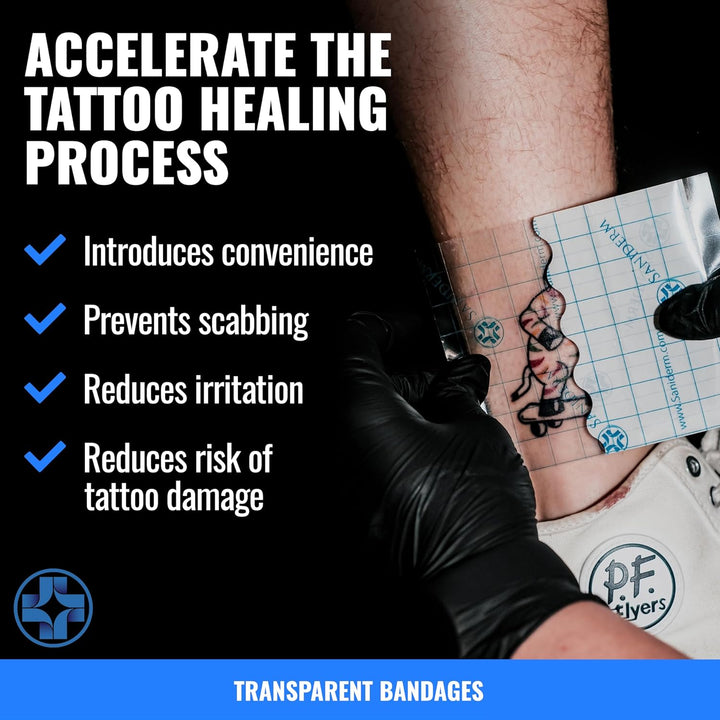 Original Tattoo Aftercare Bandage (Personal Roll, 10.2 in X 2 Yd)