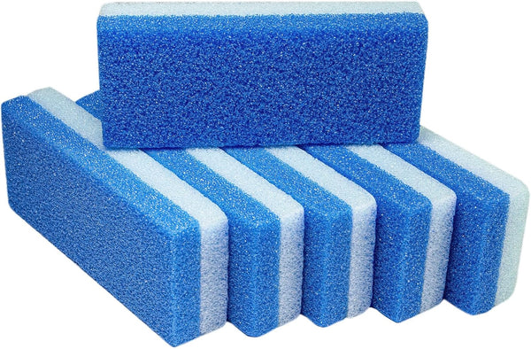 Deenti Pumice Stones, Pack of 6 Professional Grade Pumice Stone for Feet, Salon Quality Foot Callus Remover, Double Sided Foot Scraper, Home Manicure and Pedicure Tools