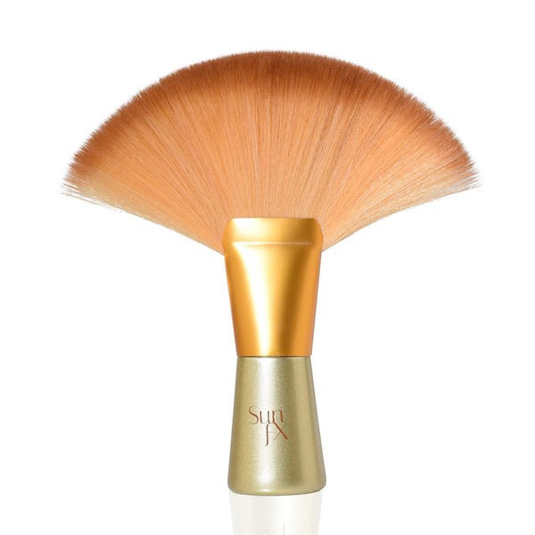 Finishing Powder Brush | Large Professional Fan Brush for Salon Use | Perfect for Spray Tan Powder