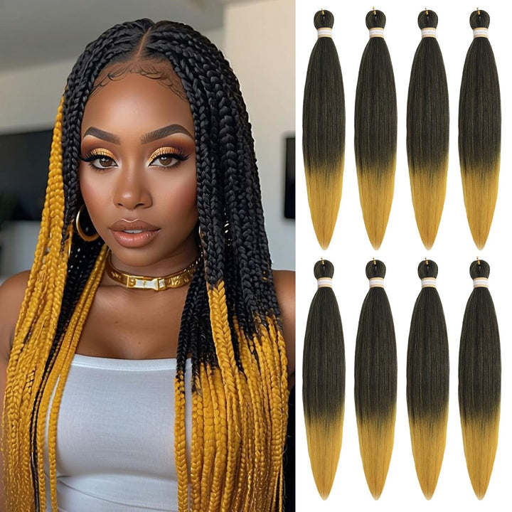 Long Purple Braiding Hair 30 Inch, Pre Stretched Synthetic Braiding Hair for Braids,2 Packs Purple Rumi Hair Extensions for Stage Party Halloween Costume Cosplay
