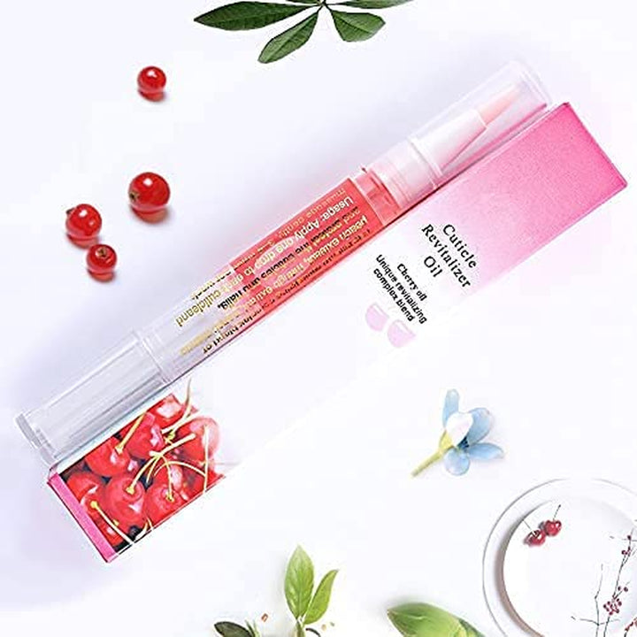 6Pcs Nail Cuticle Oils Nail Nutrition Oil Pen Nail Nourishment Pens 6 Smell Cuticle Revitalizer for Agnail Nourish Skin Nail Care (6Pcs)