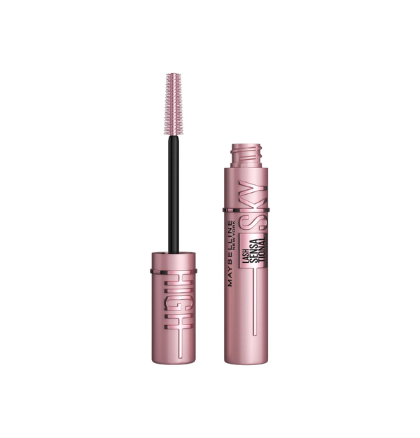Lash Sensational Sky High Washable Mascara Makeup, Volumizing, Lengthening, Defining, Curling, Multiplying, Buildable Formula, Blackest Black, 1 Count