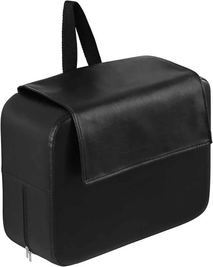 Children Leather Cushion Oversize Barber Salon Booster Seat,Spa Equipment Black