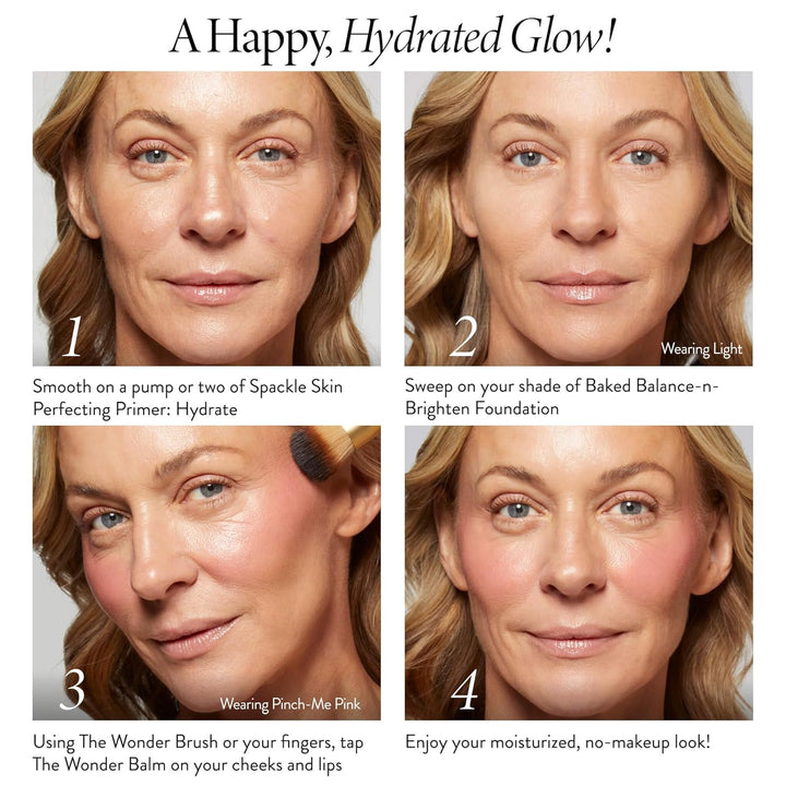 Spackle Primer - Hydrate - Super-Size 2 Fl Oz - Hyaluronic Acid Makeup Primer for Mature Skin