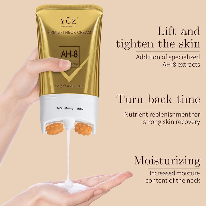 AH-8 Firming Neck Cream for Crepey Skin Body Care Comfort, Contains Hexapeptide, Moisturizing, Tightening Lotions Cosmetic Skin Care Skin Repair